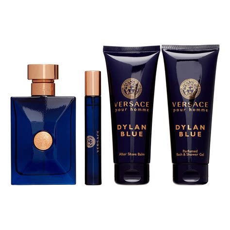 versace blue cologne gift set|Versace men's cologne sampler set.